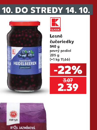 Lesné čučoriedky