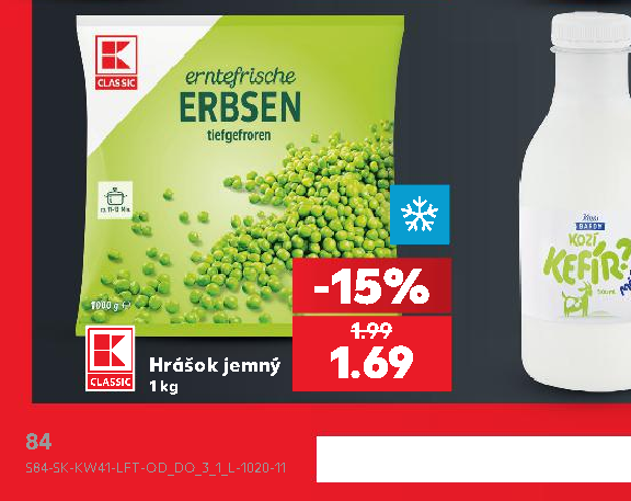 Hrášok jemný