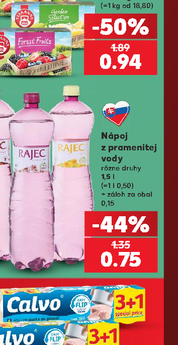 Nápoj z pramenitej vody