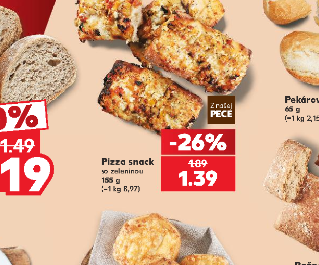 Pizza snack