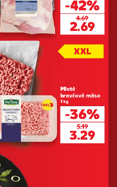 Mleté bravčové mäso