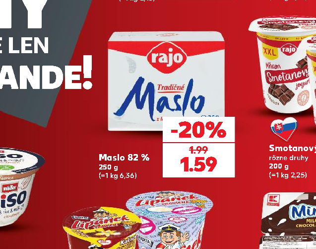 Maslo 82 %