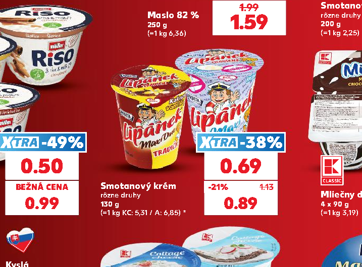 Smotanový krém