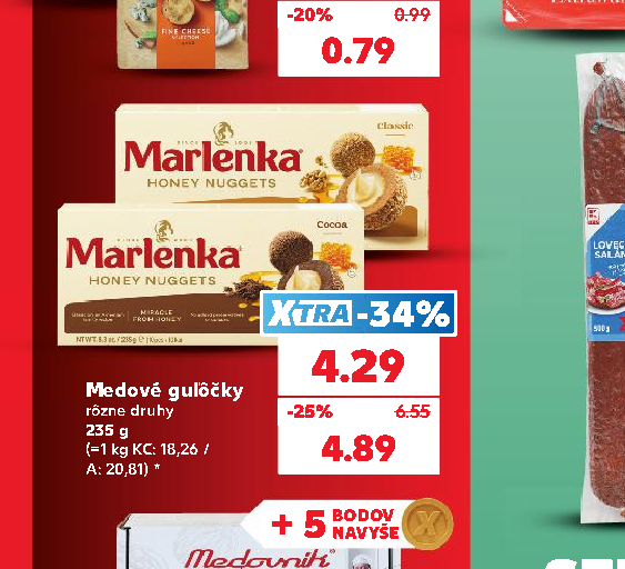 Medové guľôčky