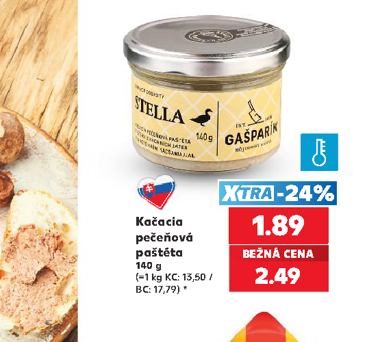 Kačacia pečeňová paštéta