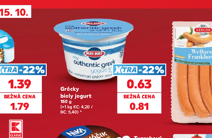 Grécky biely jogurt
