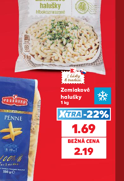 Zemiakové halušky