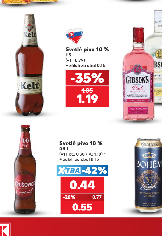 Svetlé pivo 10 %