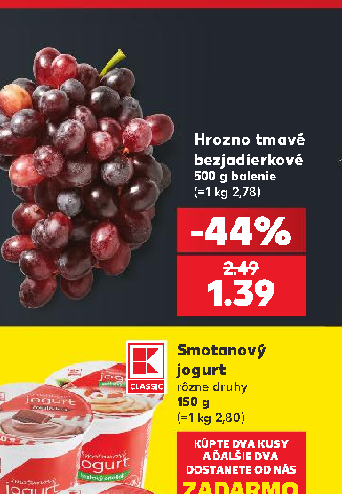 Smotanový jogurt