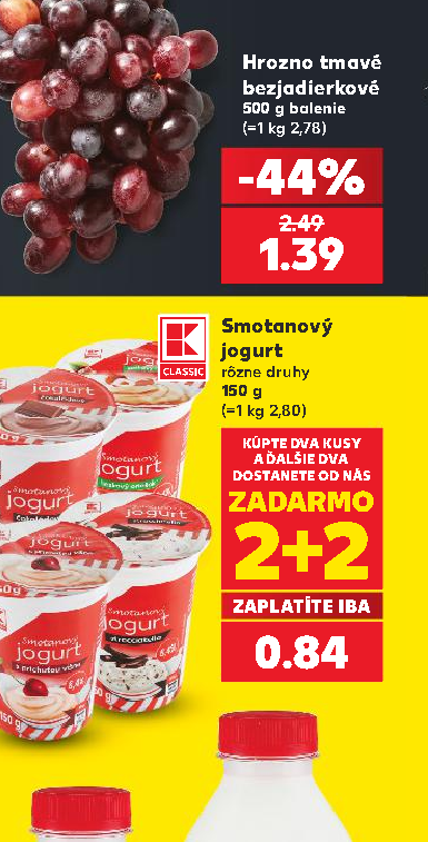Smotanový jogurt