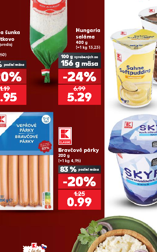 Bravčové párky