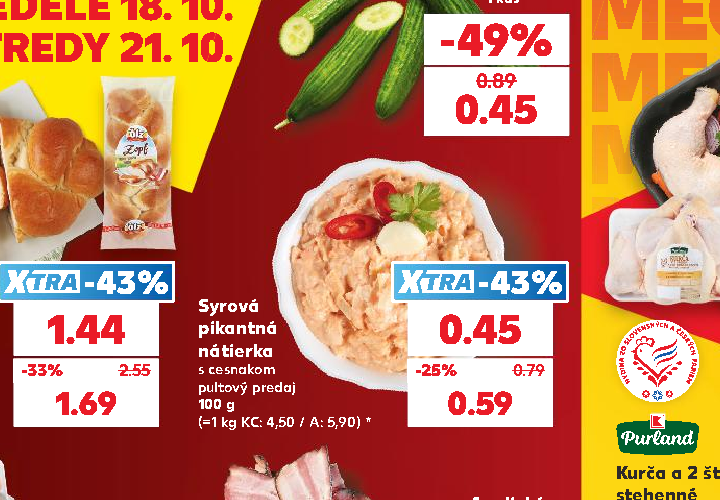 Syrová pikantná nátierka