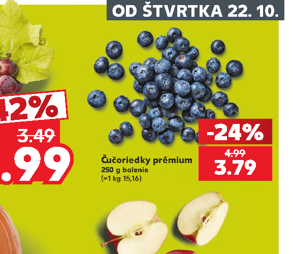 Čučoriedky prémium