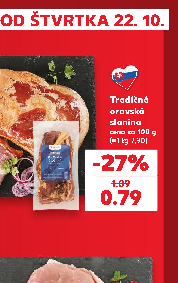 Tradičná oravská slanina