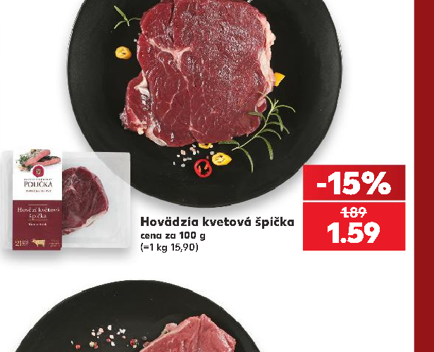 Hovädzia kvetová špička