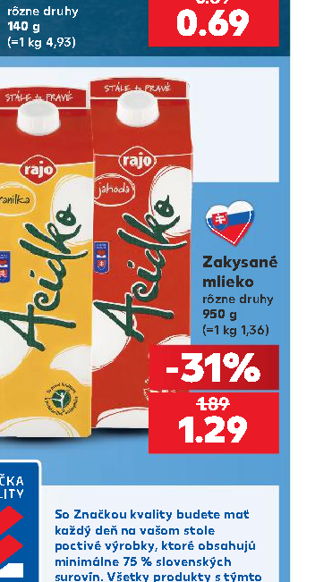 Zakysané mlieko