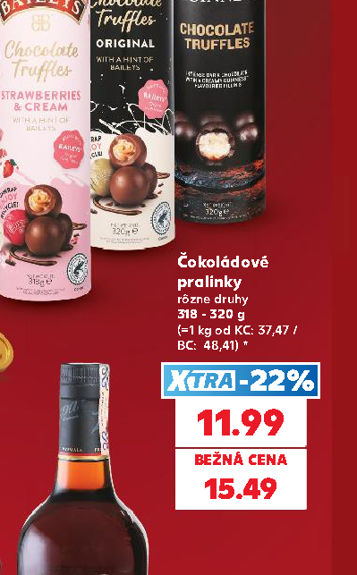 Čokoládové pralinky