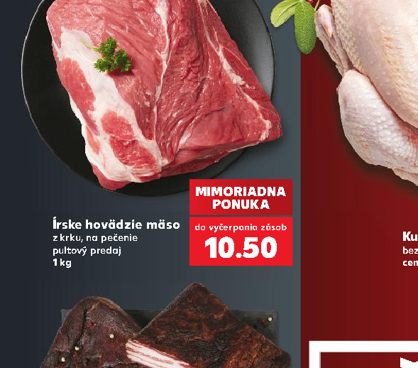 Írske hovädzie mäso