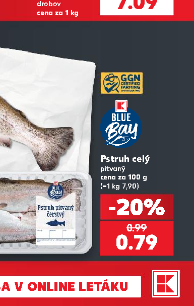 Pstruh celý