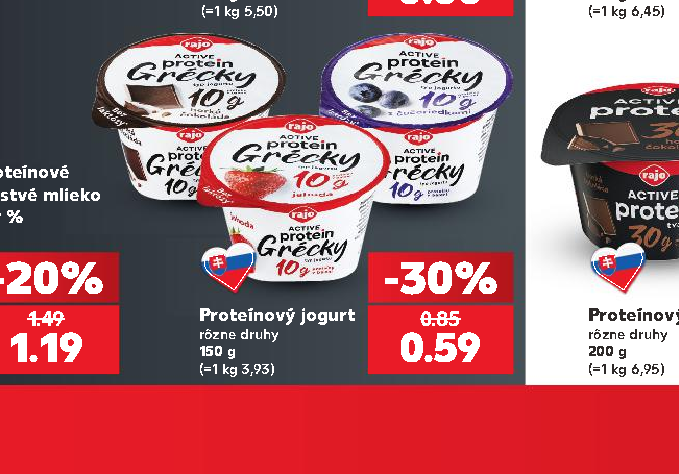 Proteínový jogurt