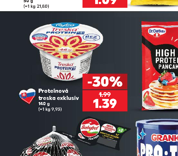 Proteínová treska exklusiv
