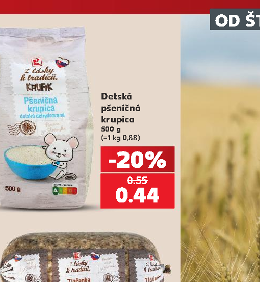 Detská pšeničná krupica