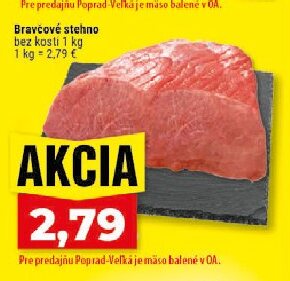 Bravčové stehno bez kosti