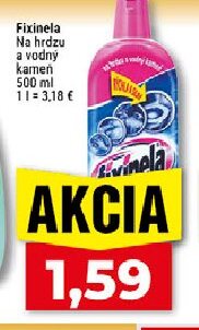 Fixinela Na hrdzu a vodný kameň