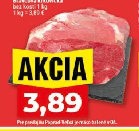 Bravčová krkovička bez kosti