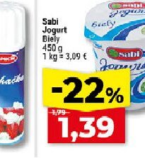 Sabi Jogurt Biely