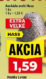 Avokádo zrelé Hass