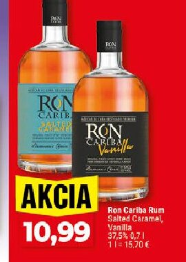 Ron Cariba Rum Salted Caramel, Vanilla