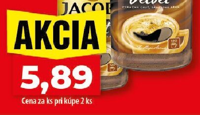 Jacobs Velvet Rozpustná káva