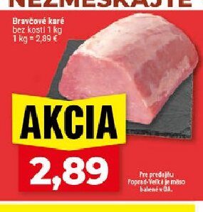 Bravčové karé bez kosti