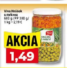 Viva Hrášok s mrkvou