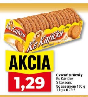 Ovsené sušienky Ku Kävičke