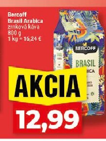 Bercoff Brasil Arabica zrnková káva