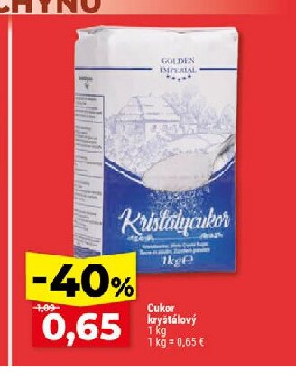 Cukor kryštálový