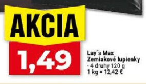 Lay's Max Zemiakové lupienky