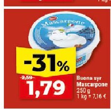 Buona syr Mascarpone