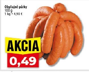 Obyčajné párky