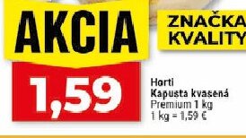 Horti Kapusta kvasená Premium