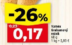 Vamex Grahamový rožok