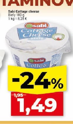 Sabi Cottage cheese Biely