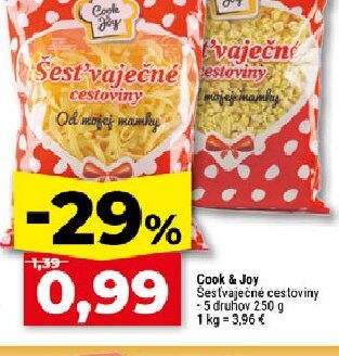 Cook & Joy Sestvaječné cestoviny