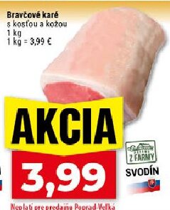 Bravčové karé s kosťou a kožou