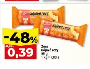 Zora Sójové rezy