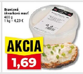 Bravčová škvarková masť