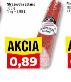 Strážovská saláma