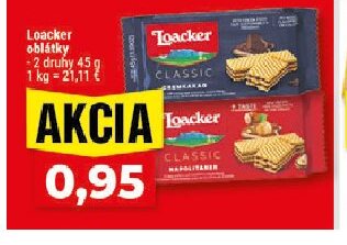 Loacker oblátky